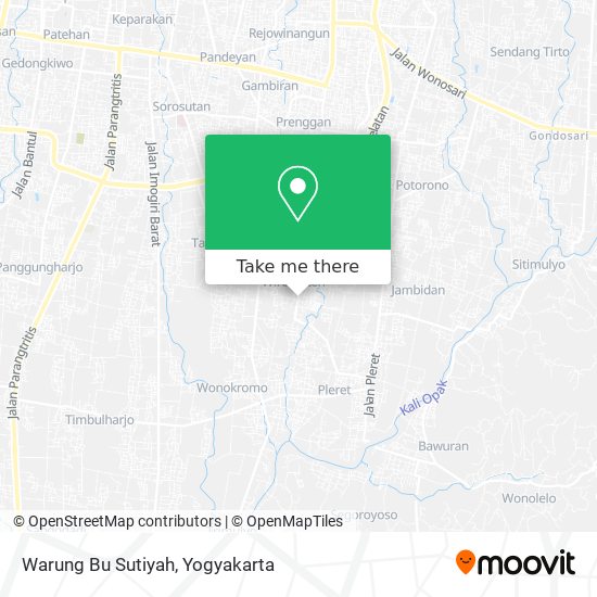 Warung Bu Sutiyah map