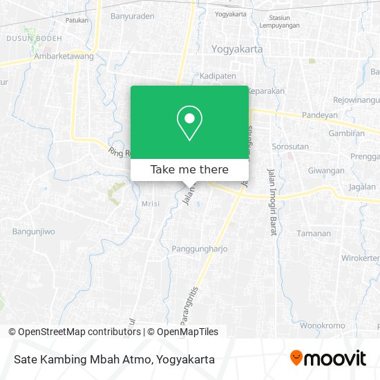 Sate Kambing Mbah Atmo map