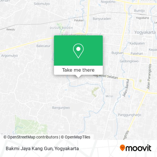 Bakmi Jaya Kang Gun map