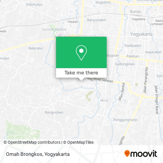 Omah Brongkos map