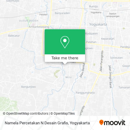 Namela Percetakan N Desain Grafis map