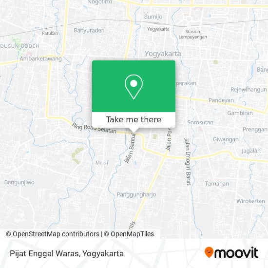 Pijat Enggal Waras map