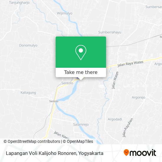 Lapangan Voli Kalijoho Ronoren map