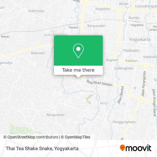 Thai Tea Shake Snake map