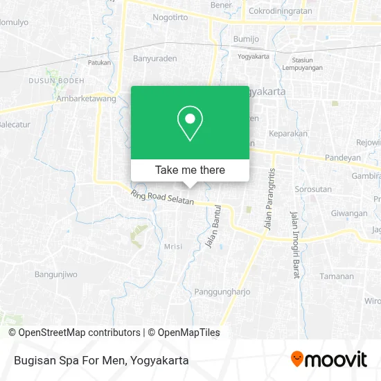 Bugisan Spa For Men map