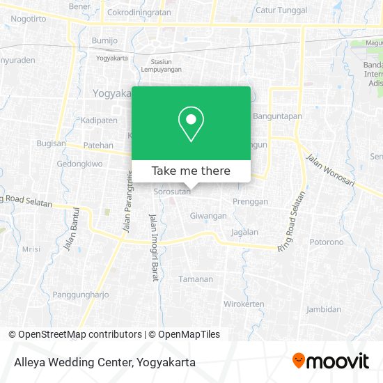 Alleya Wedding Center map