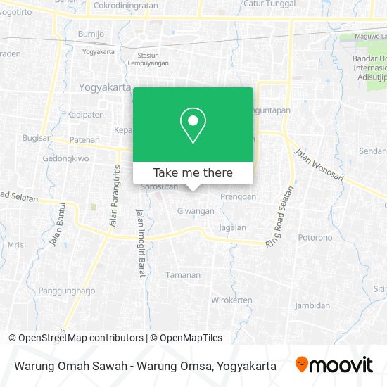 Warung Omah Sawah - Warung Omsa map