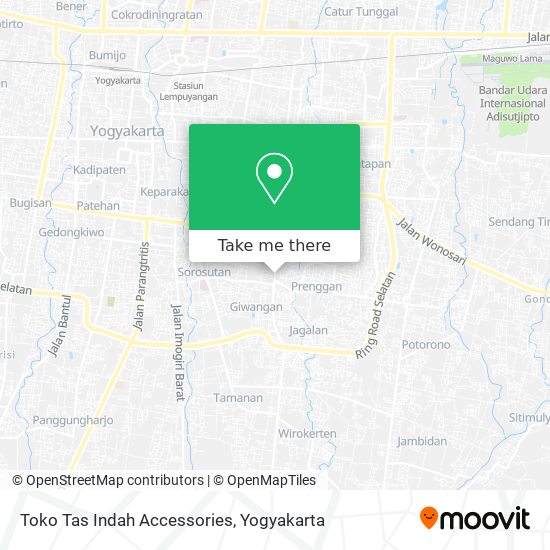 Toko Tas Indah Accessories map