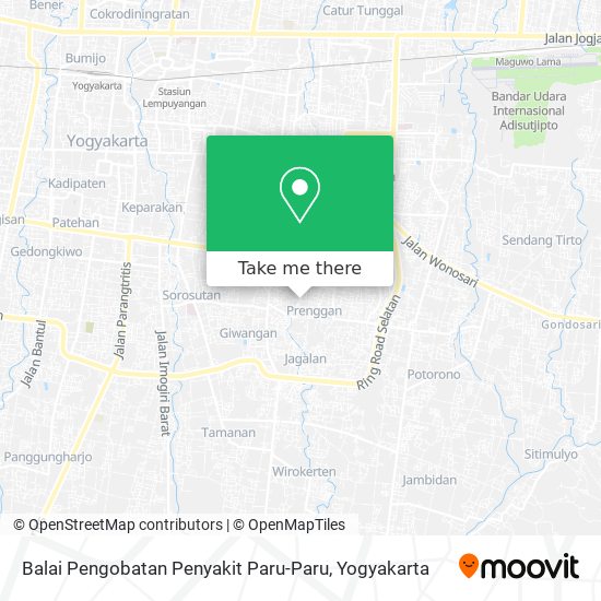 Balai Pengobatan Penyakit Paru-Paru map