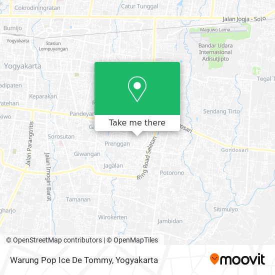 Warung Pop Ice De Tommy map