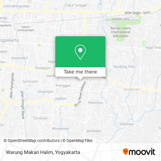 Warung Makan Halim map