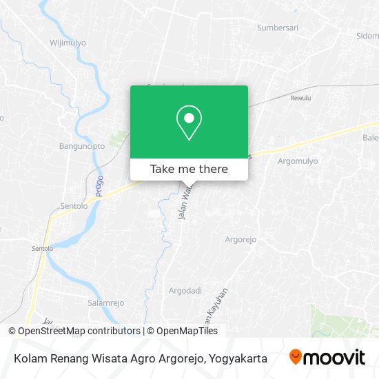 Kolam Renang Wisata Agro Argorejo map