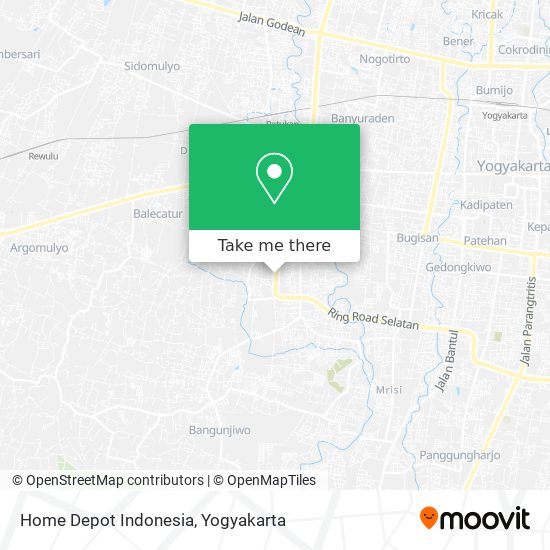 Home Depot Indonesia map