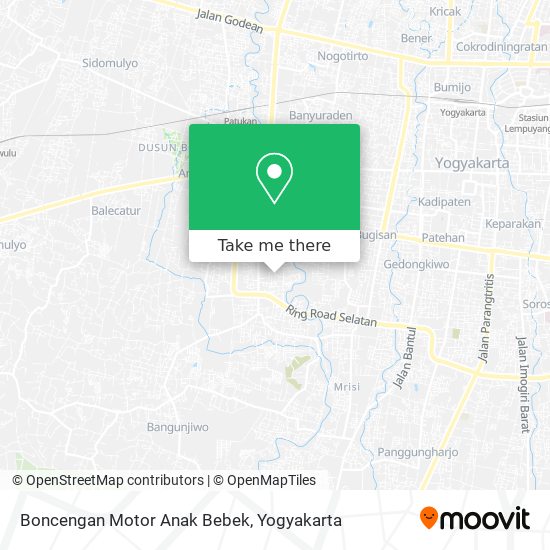 Boncengan Motor Anak Bebek map