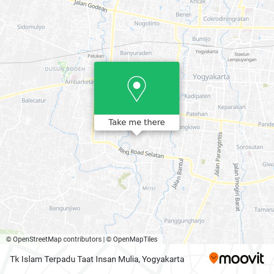 Tk Islam Terpadu Taat Insan Mulia map