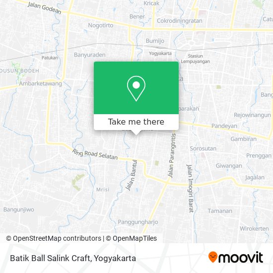 Batik Ball Salink Craft map