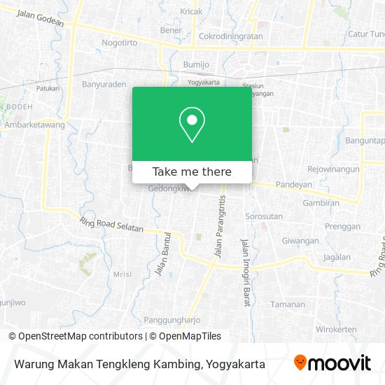 Warung Makan Tengkleng Kambing map