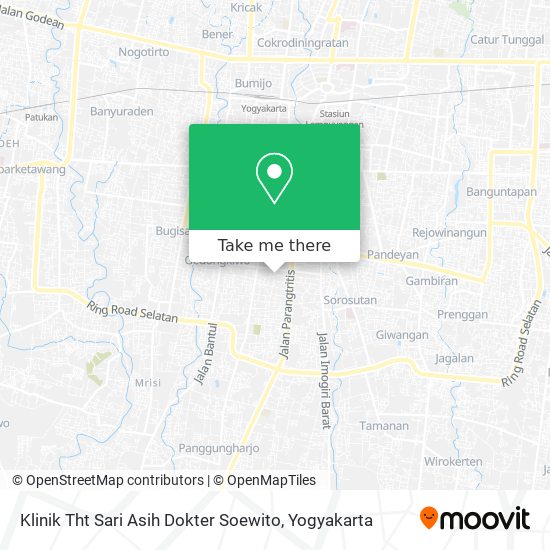 Klinik Tht Sari Asih Dokter Soewito map