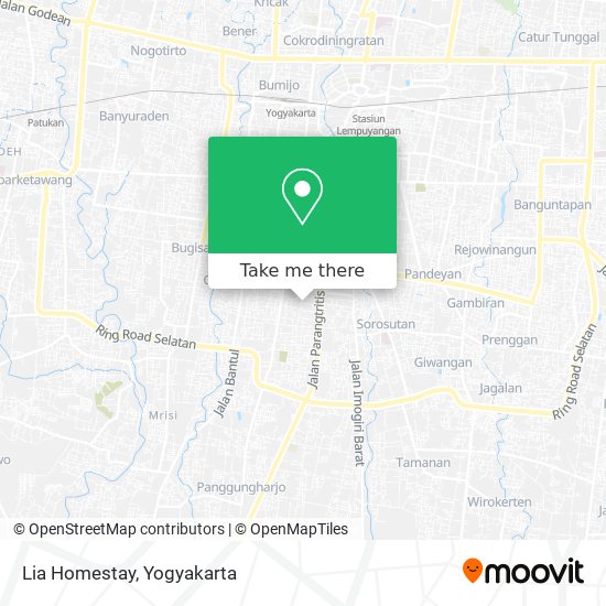 Lia Homestay map