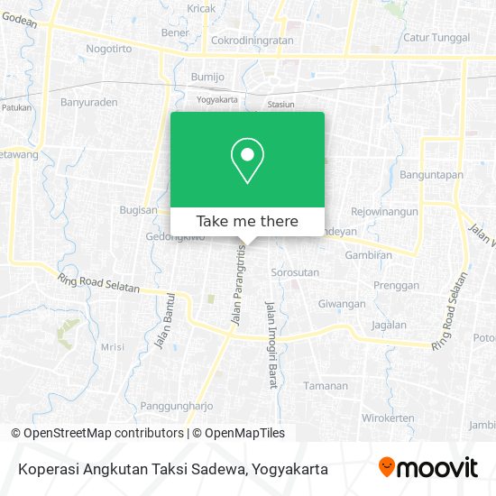 Koperasi Angkutan Taksi Sadewa map
