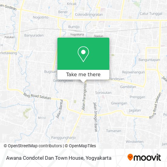 Awana Condotel Dan Town House map