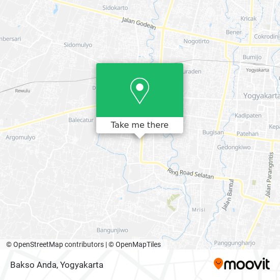 Bakso Anda map