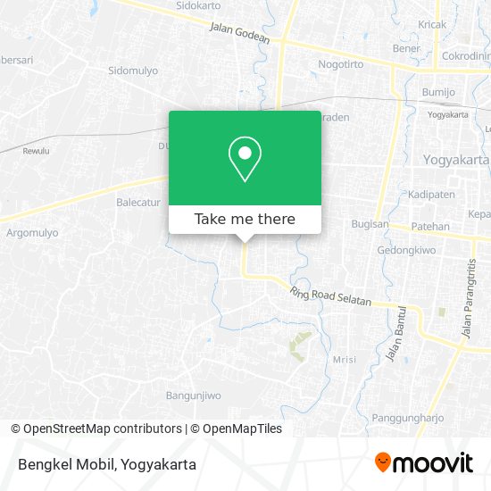 Bengkel Mobil map