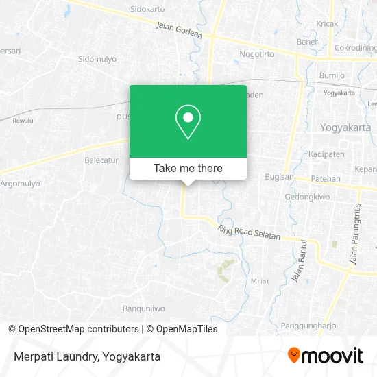 Merpati Laundry map