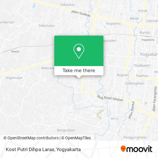 Kost Putri Dihpa Laras map