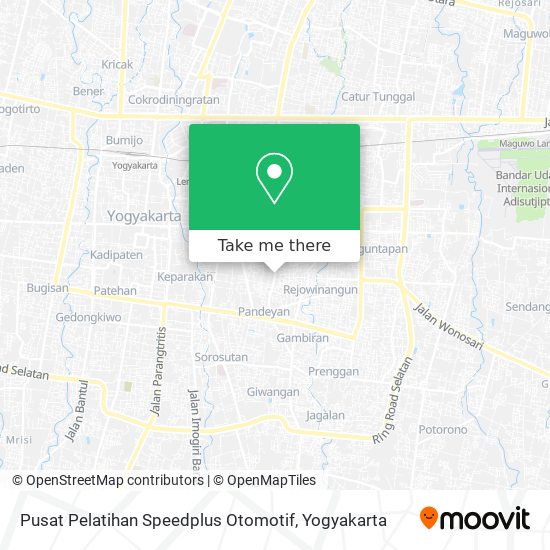 Pusat Pelatihan Speedplus Otomotif map