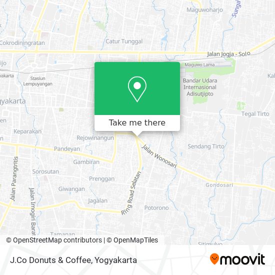 J.Co Donuts & Coffee map