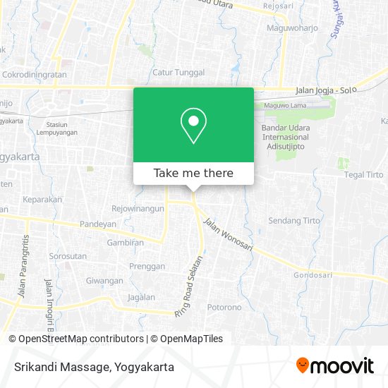 Srikandi Massage map