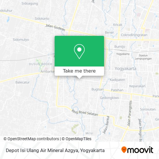 Depot Isi Ulang Air Mineral Azgya map