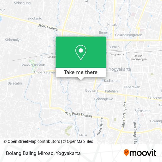 Bolang Baling Miroso map