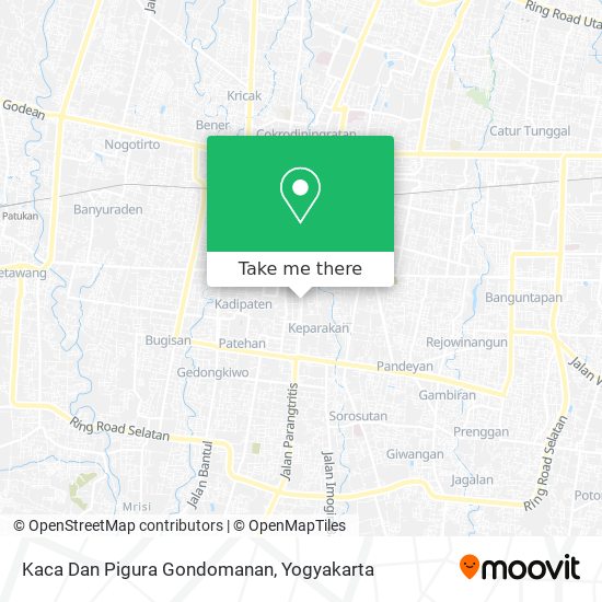 Kaca Dan Pigura Gondomanan map