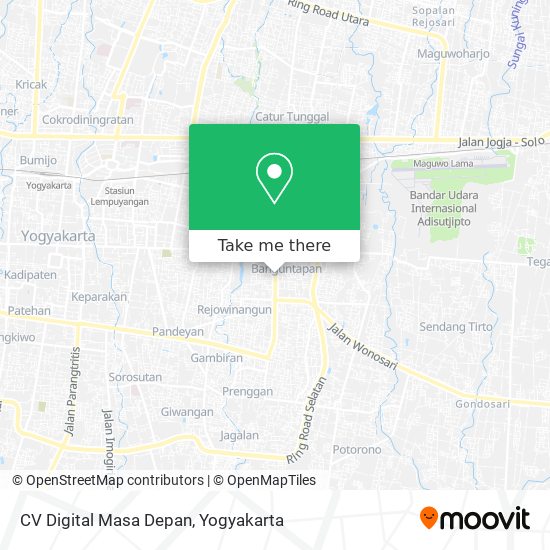 CV Digital Masa Depan map