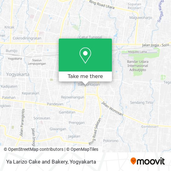 Ya Larizo Cake and Bakery map