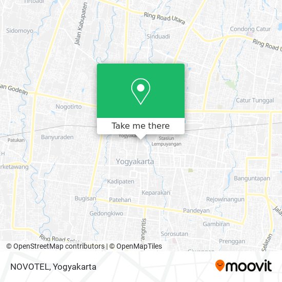 NOVOTEL map