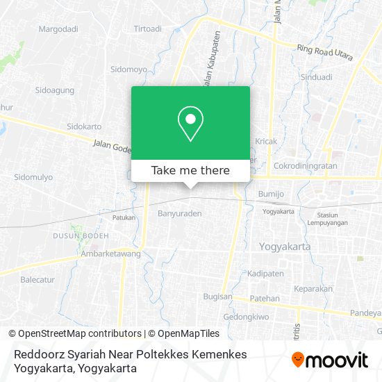Reddoorz Syariah Near Poltekkes Kemenkes Yogyakarta map