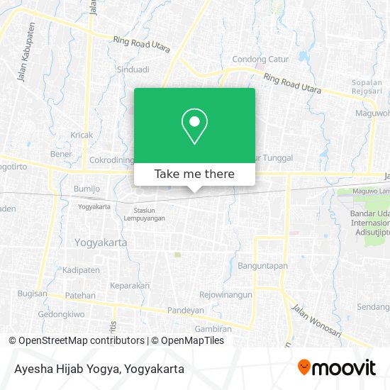 Ayesha Hijab Yogya map