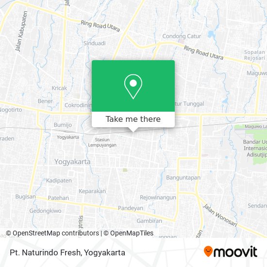 Pt. Naturindo Fresh map