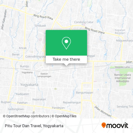 Pitu Tour Dan Travel map