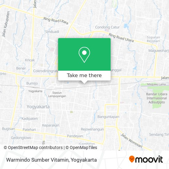 Warmindo Sumber Vitamin map