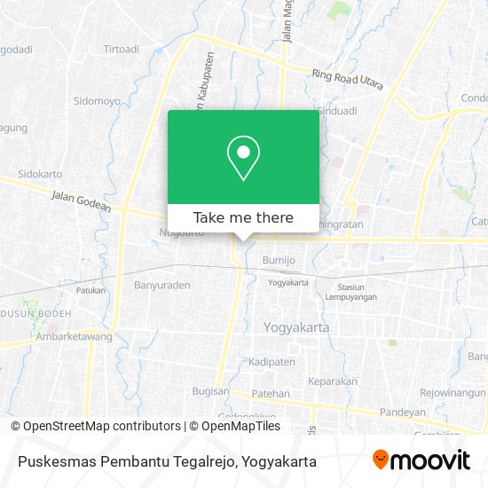 Puskesmas Pembantu Tegalrejo map