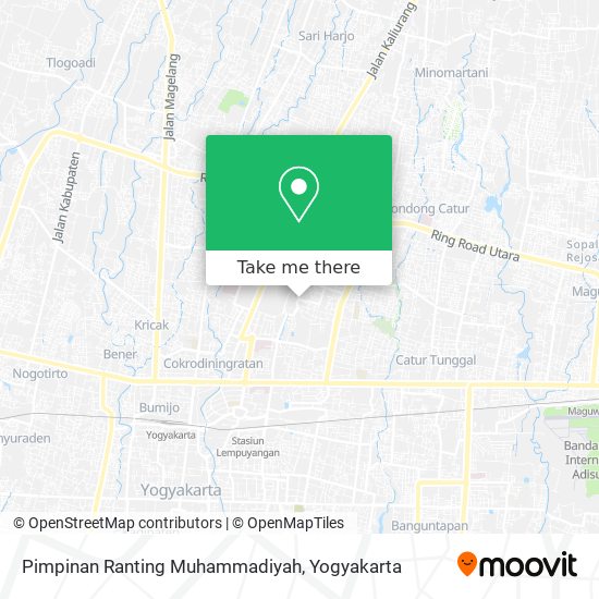 Pimpinan Ranting Muhammadiyah map