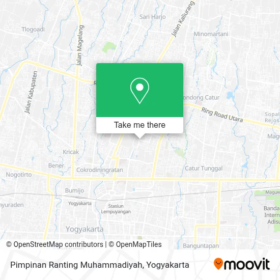 Pimpinan Ranting Muhammadiyah map