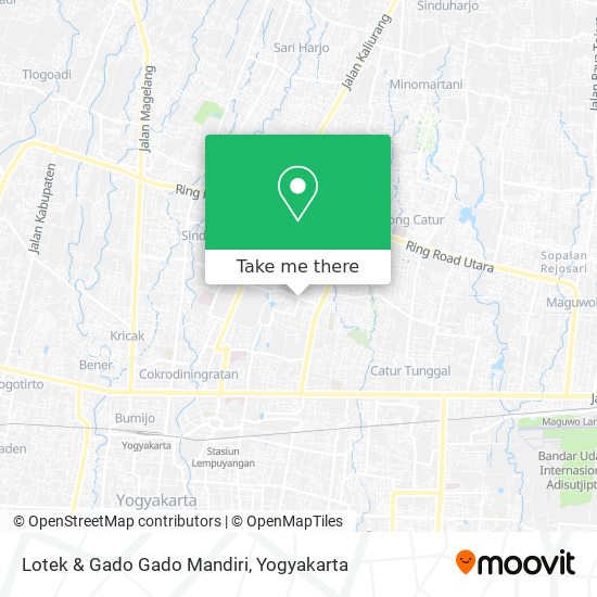 Lotek & Gado Gado Mandiri map