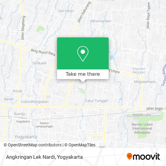 Angkringan Lek Nardi map