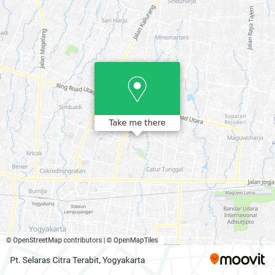 Pt. Selaras Citra Terabit map