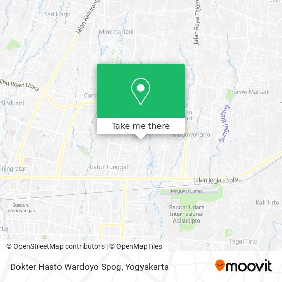 Dokter Hasto Wardoyo Spog map